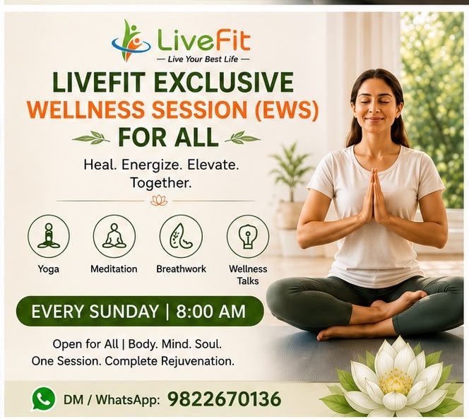 Exclusive Wellness Session with yoga meditation and wellness talks