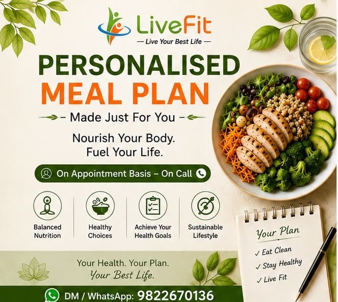 Personalised meal plan and clean nutrition planning