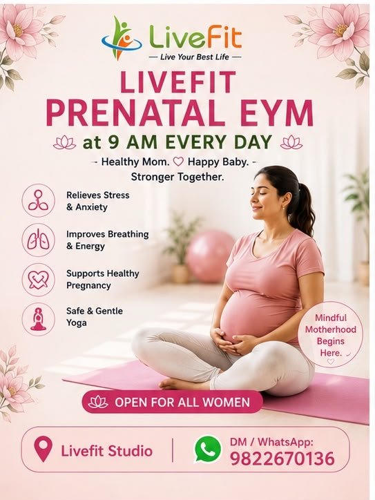 Prenatal EYM safe and gentle yoga for women